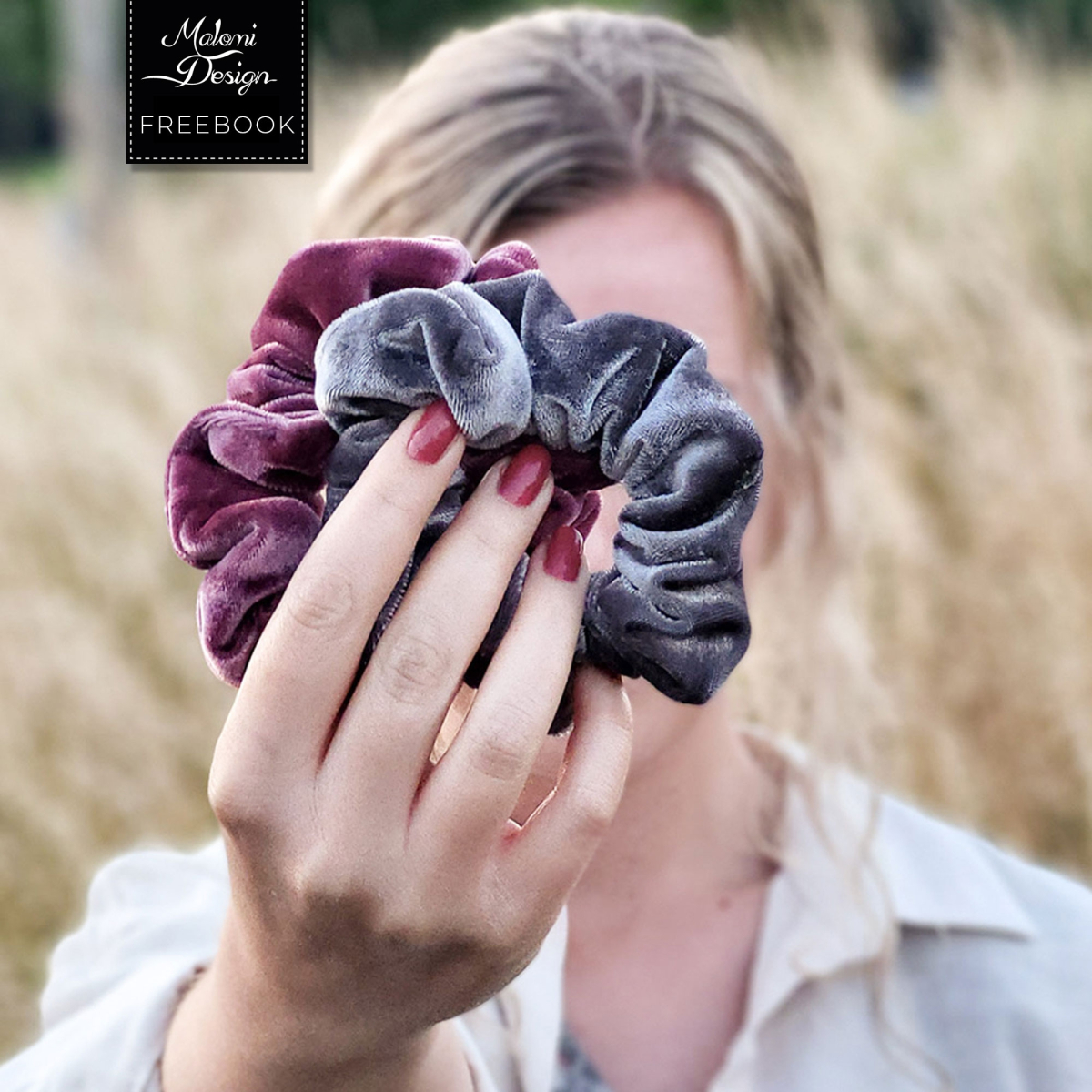 Naai een scrunchie