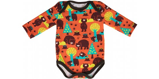 Baby body met lange mouwen