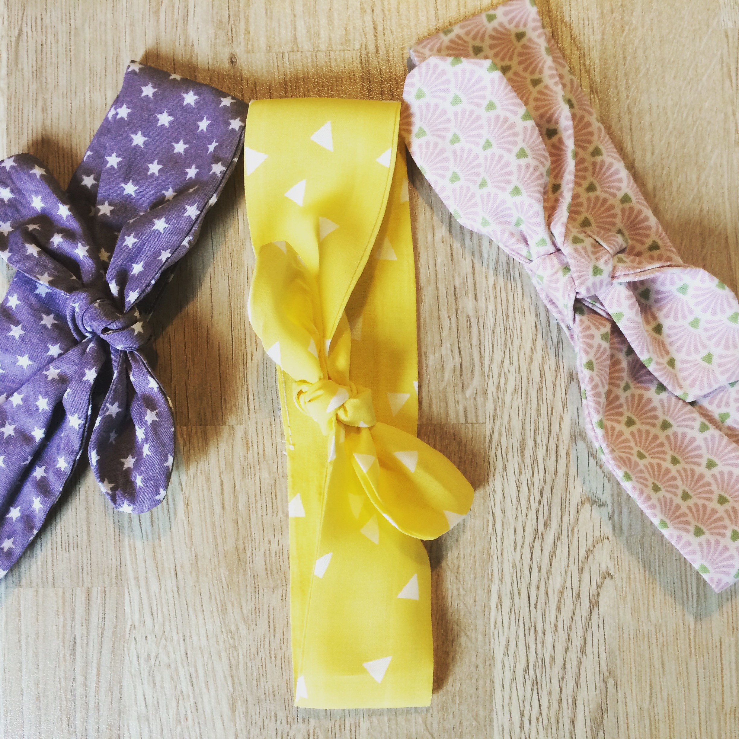Tie-up hoofdbanden voor baby's