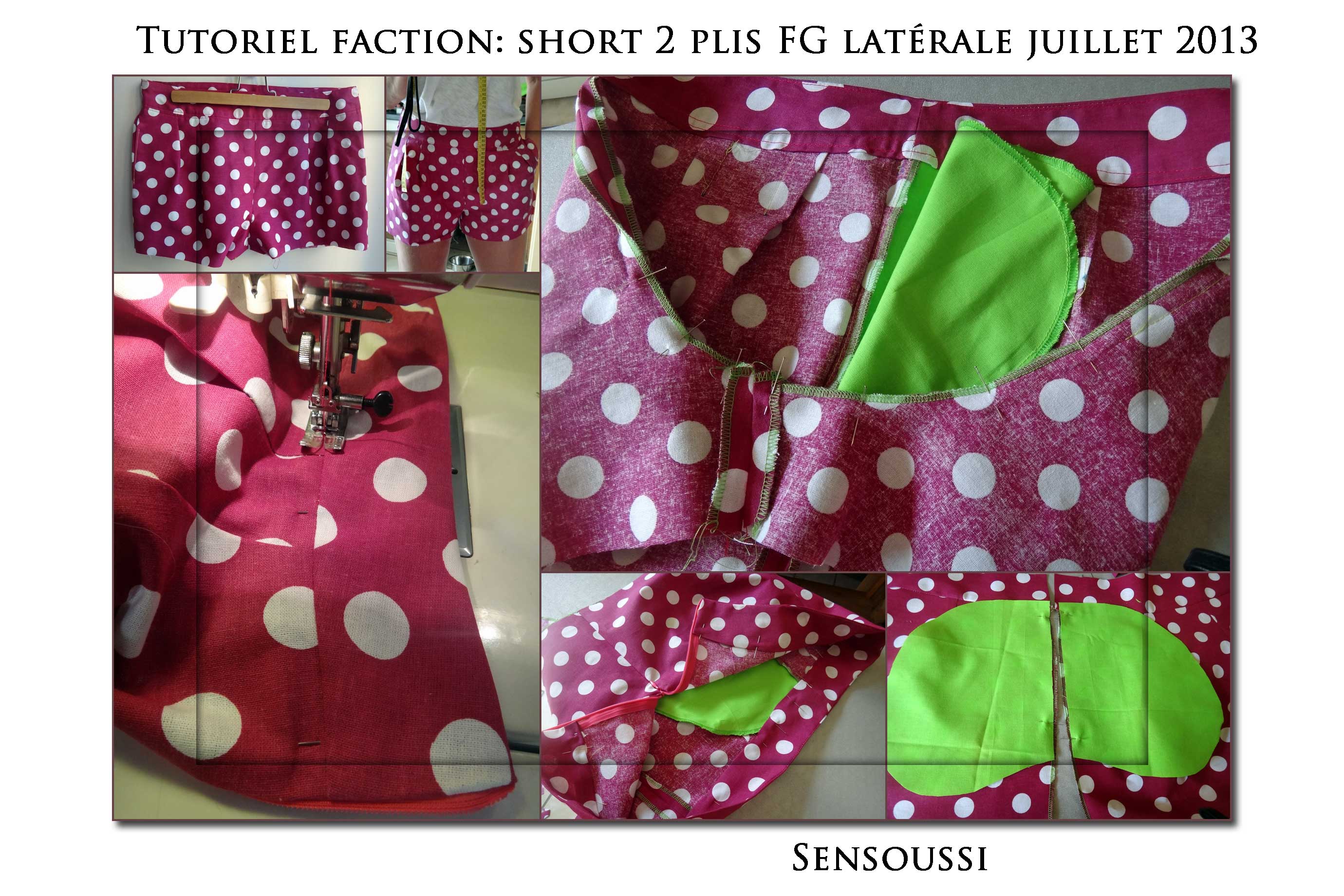Factie van de 2-laags shorts en zijsluiting