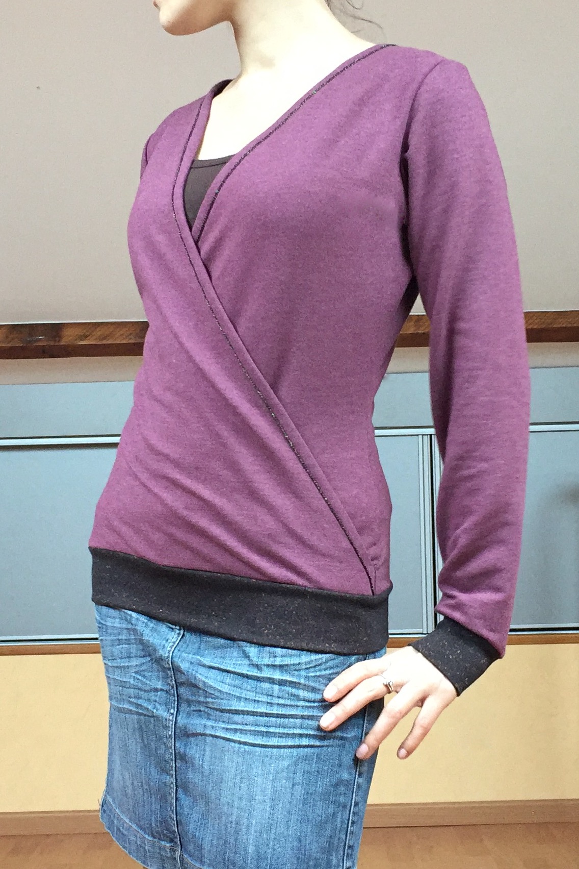 Double-breasted sweats