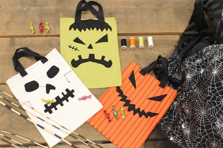 Sac à bonbons d'Halloween
