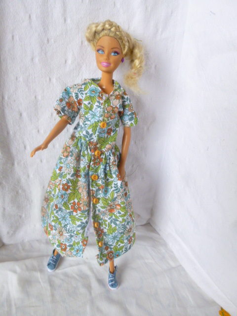 Barbie lange overhemdjurk
