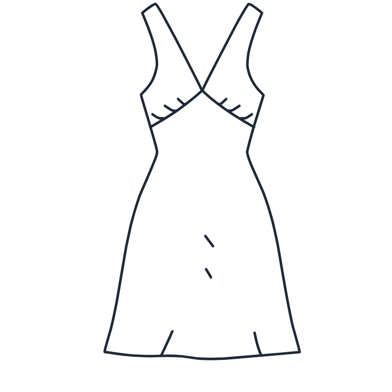 Sophie slipdress