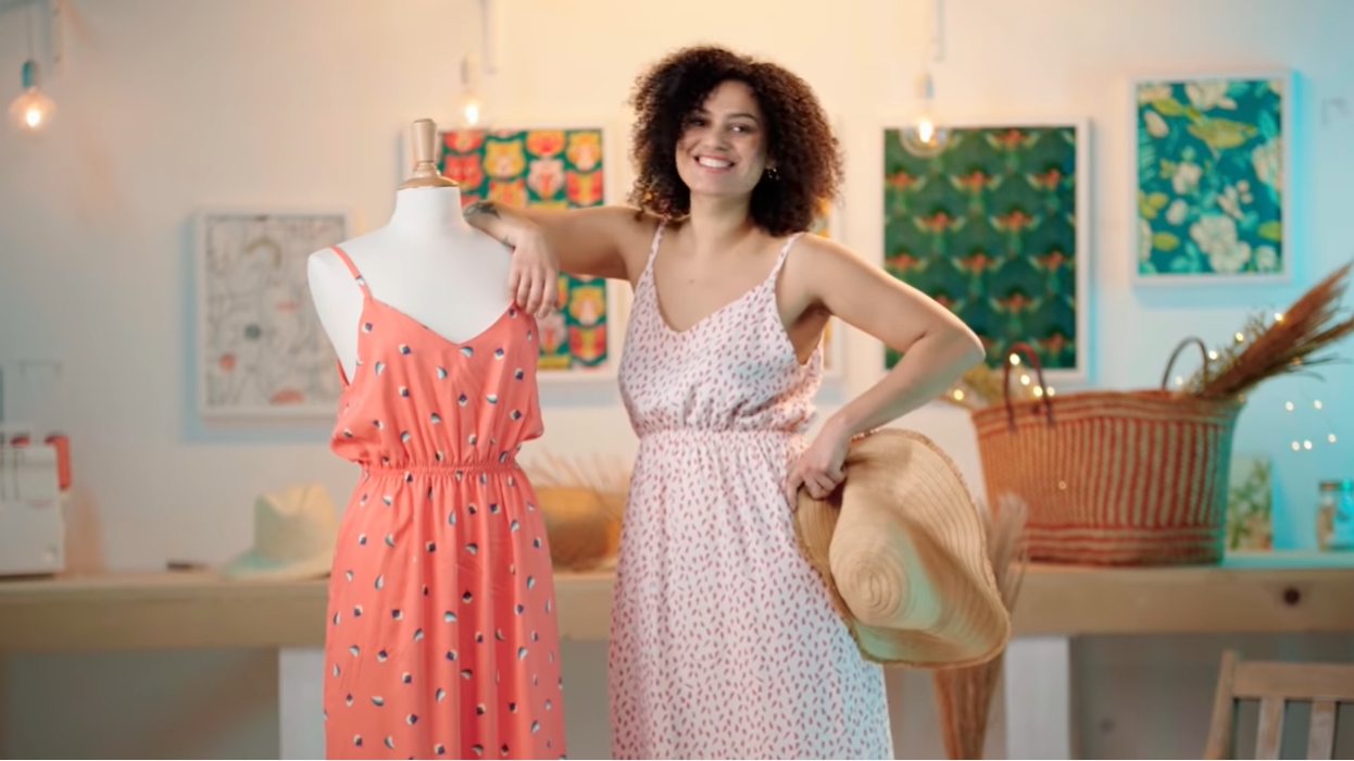 Zomer maxi-jurk