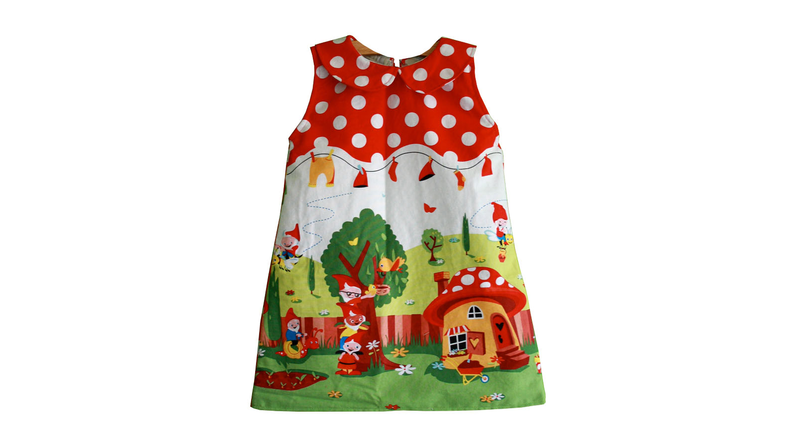 Peter Pan jurk met kraag