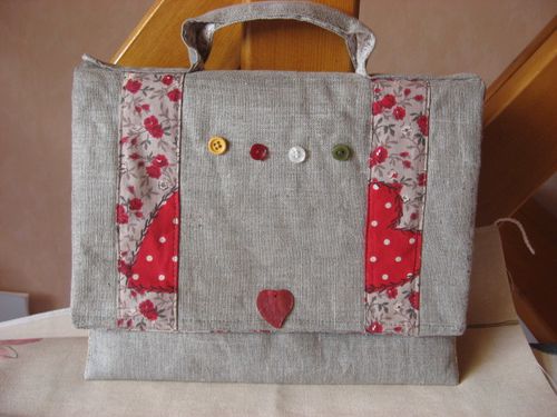 Satchel of iPad etui