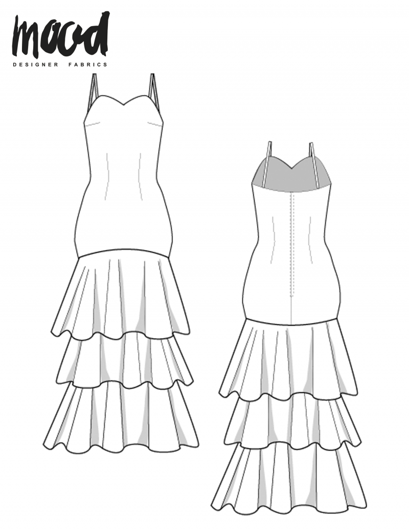 MDF209 – The Water Lily Dress