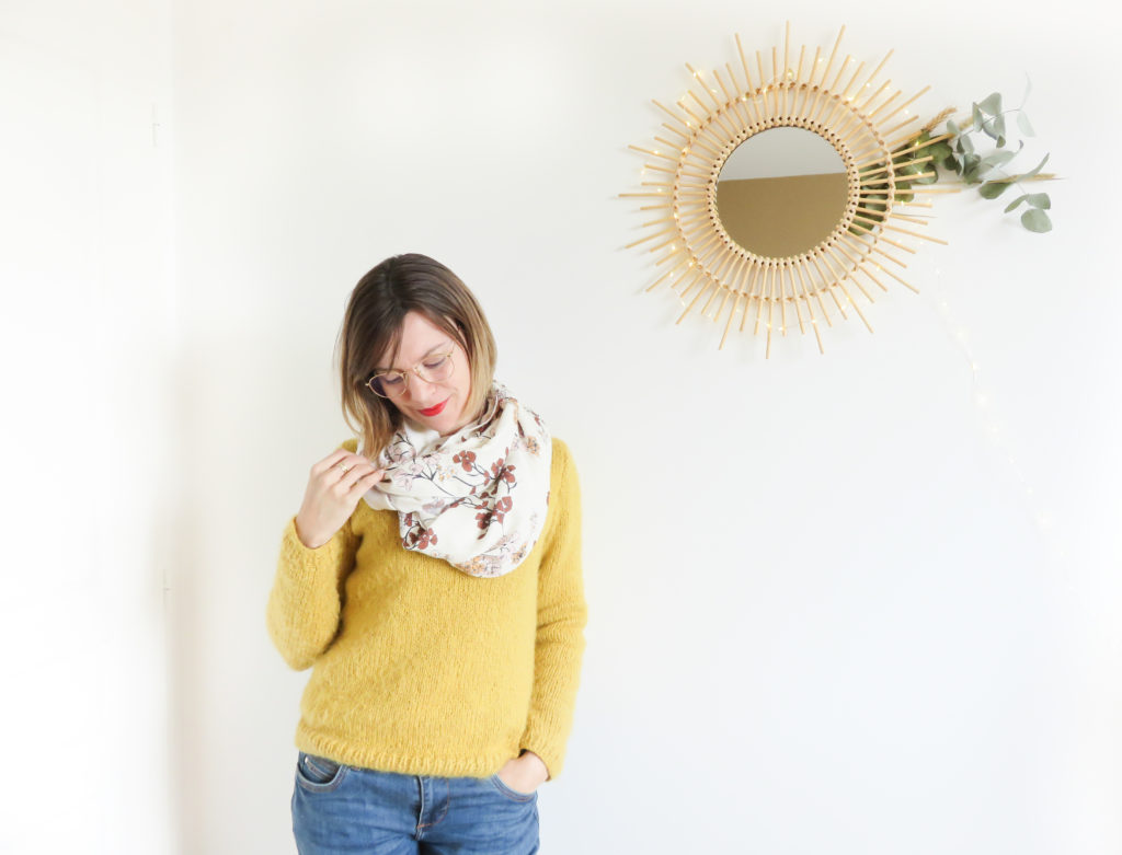 Coudre un snood en moins de 30 minutes !