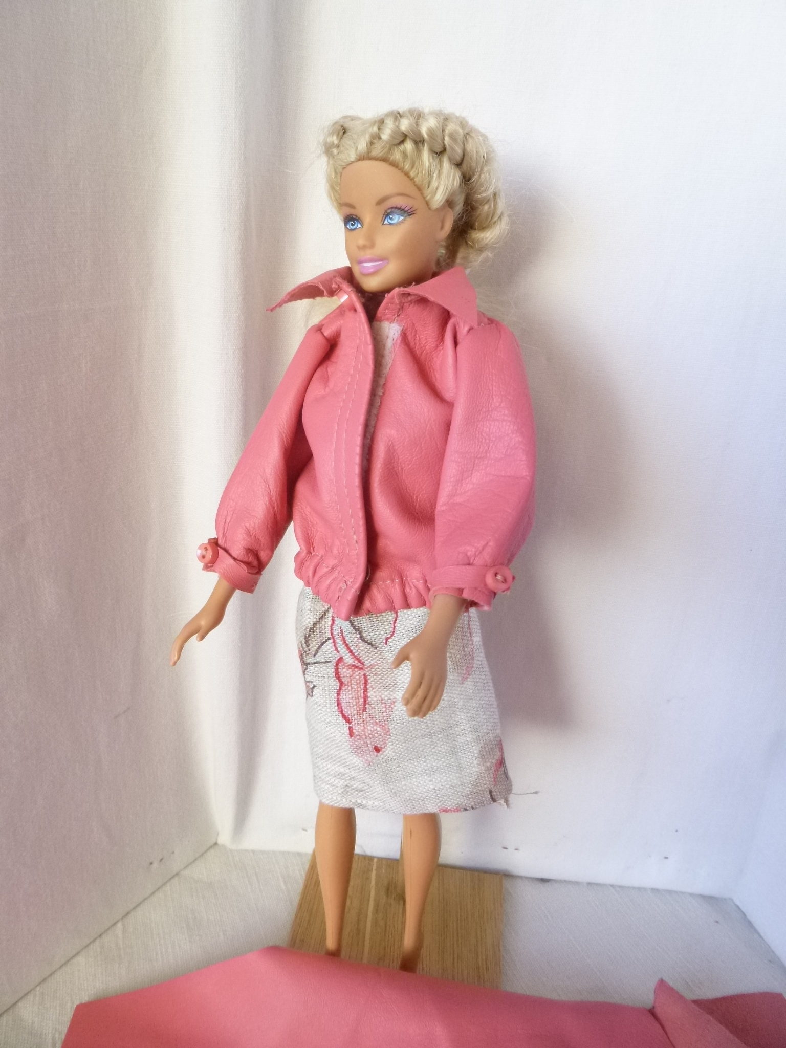 Barbie leren jas