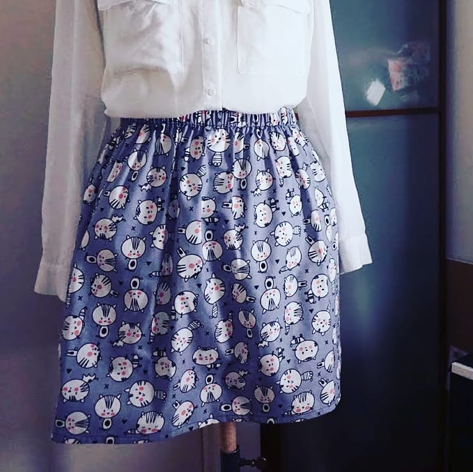 Elastische rok