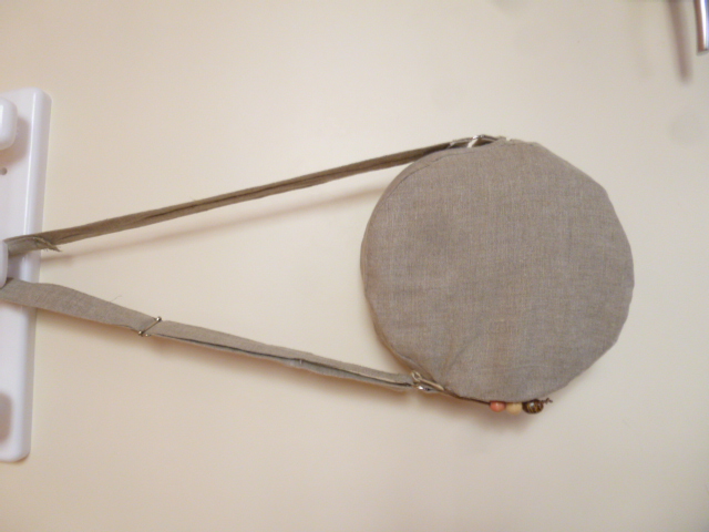 Sac rond en lin