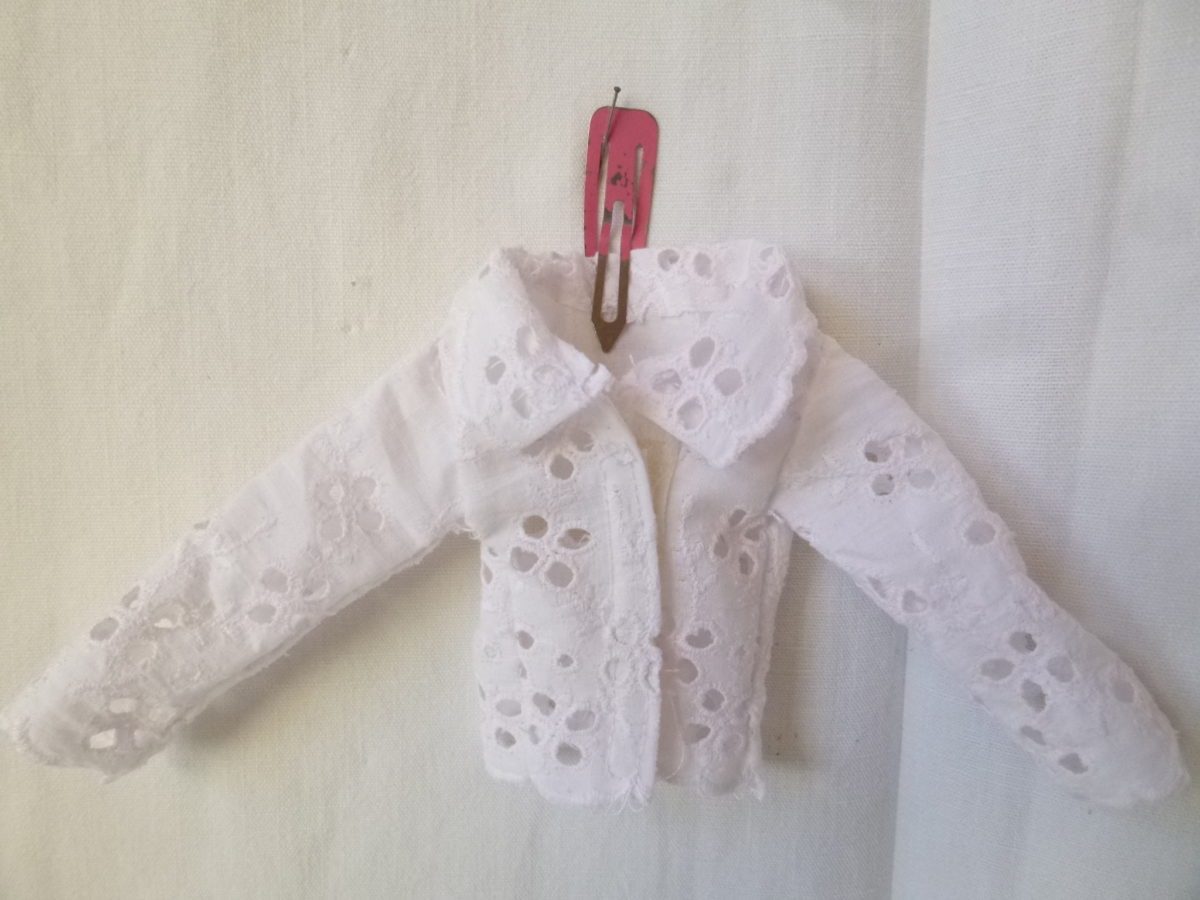 Barbiepop kanten blouse
