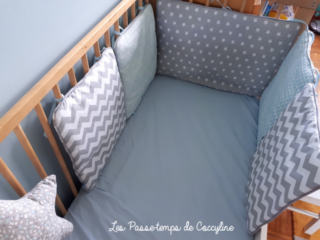 Scandinavische bedrand met bies