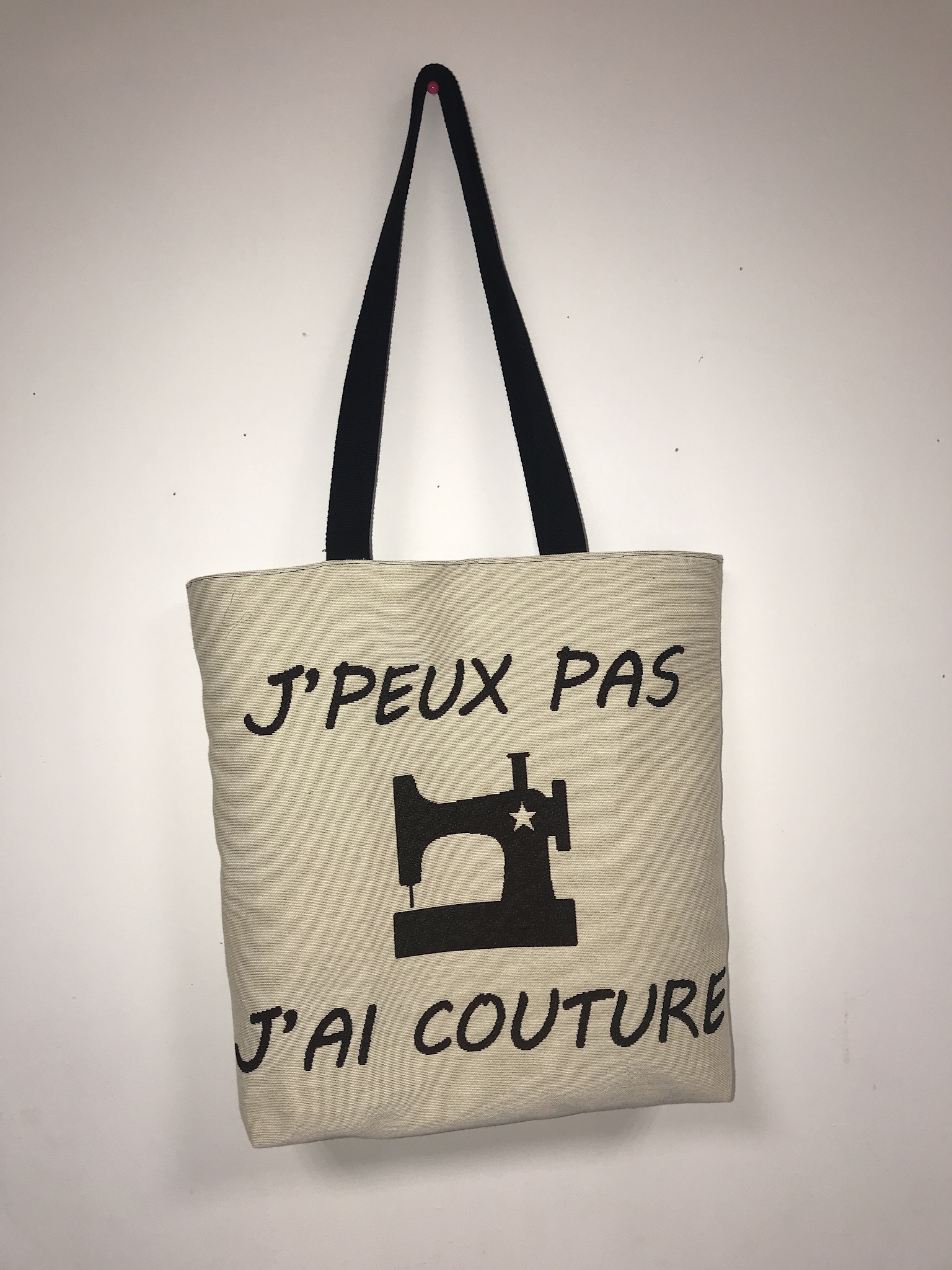 Tote bag avec un fond