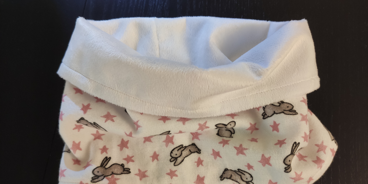 Stoffen snood voor kinderen