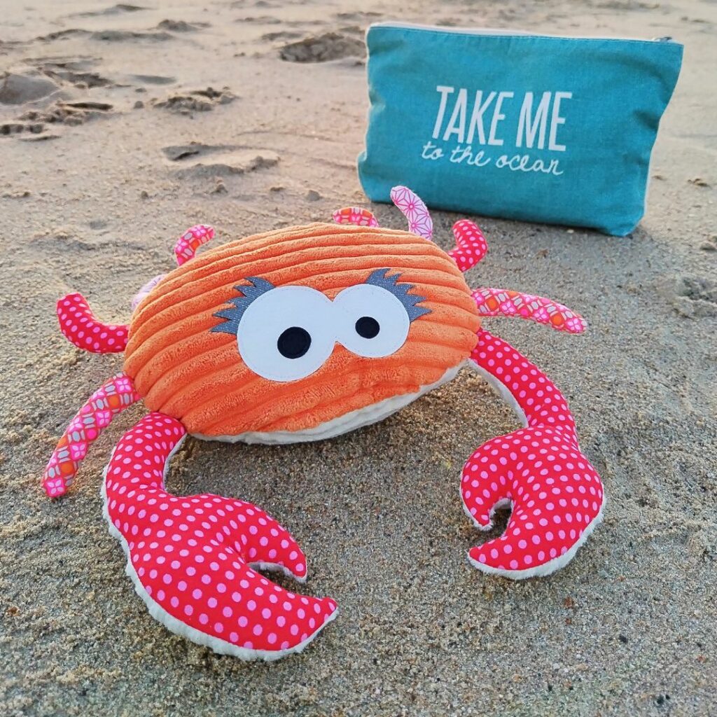 Krab pluche – Kinderkleding
