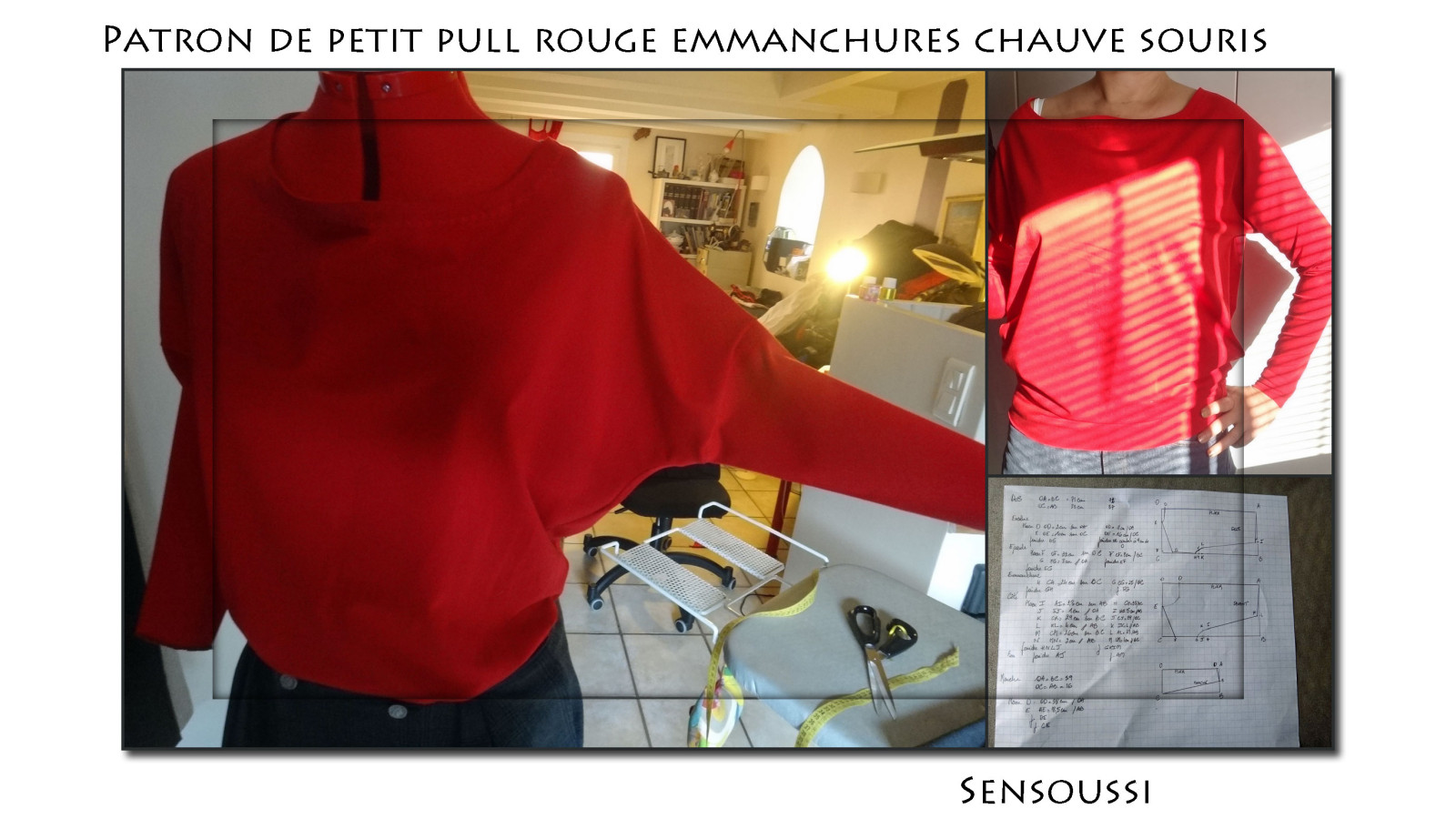 Trui met vleermuismouwen – Sweaters & Hoodies
