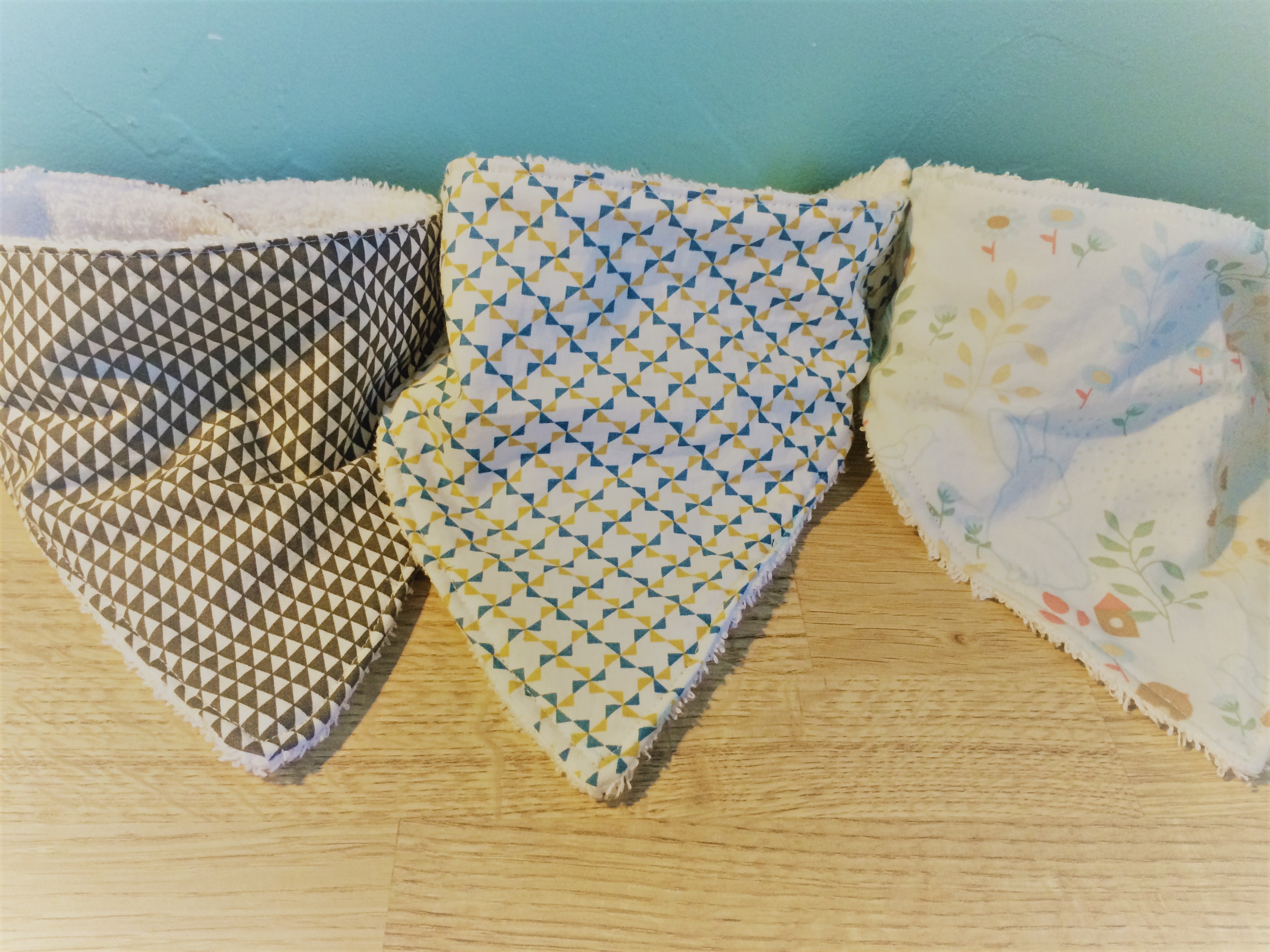 Een bandana slabbetje + de tutorial!