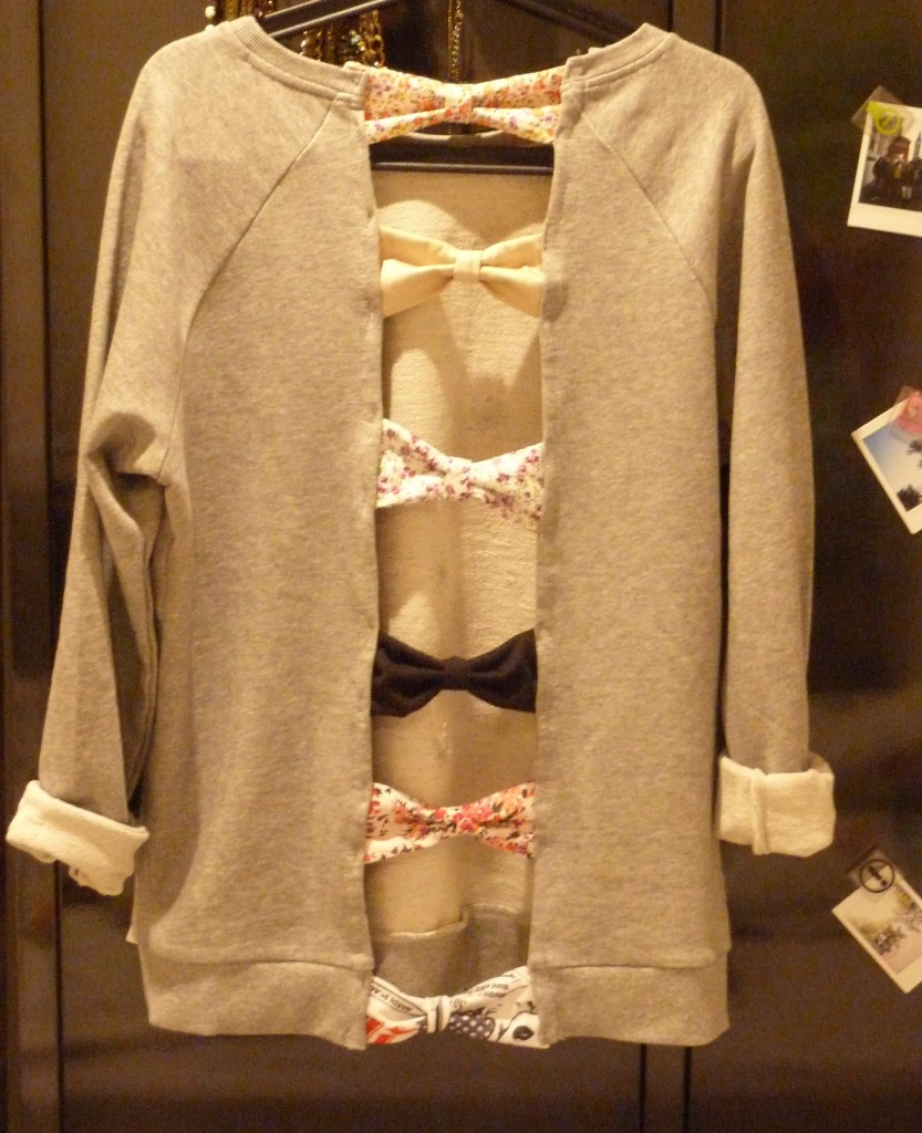 Custo sweatshirt basic in schattig sweatshirt met strik – Sweaters & Hoodies