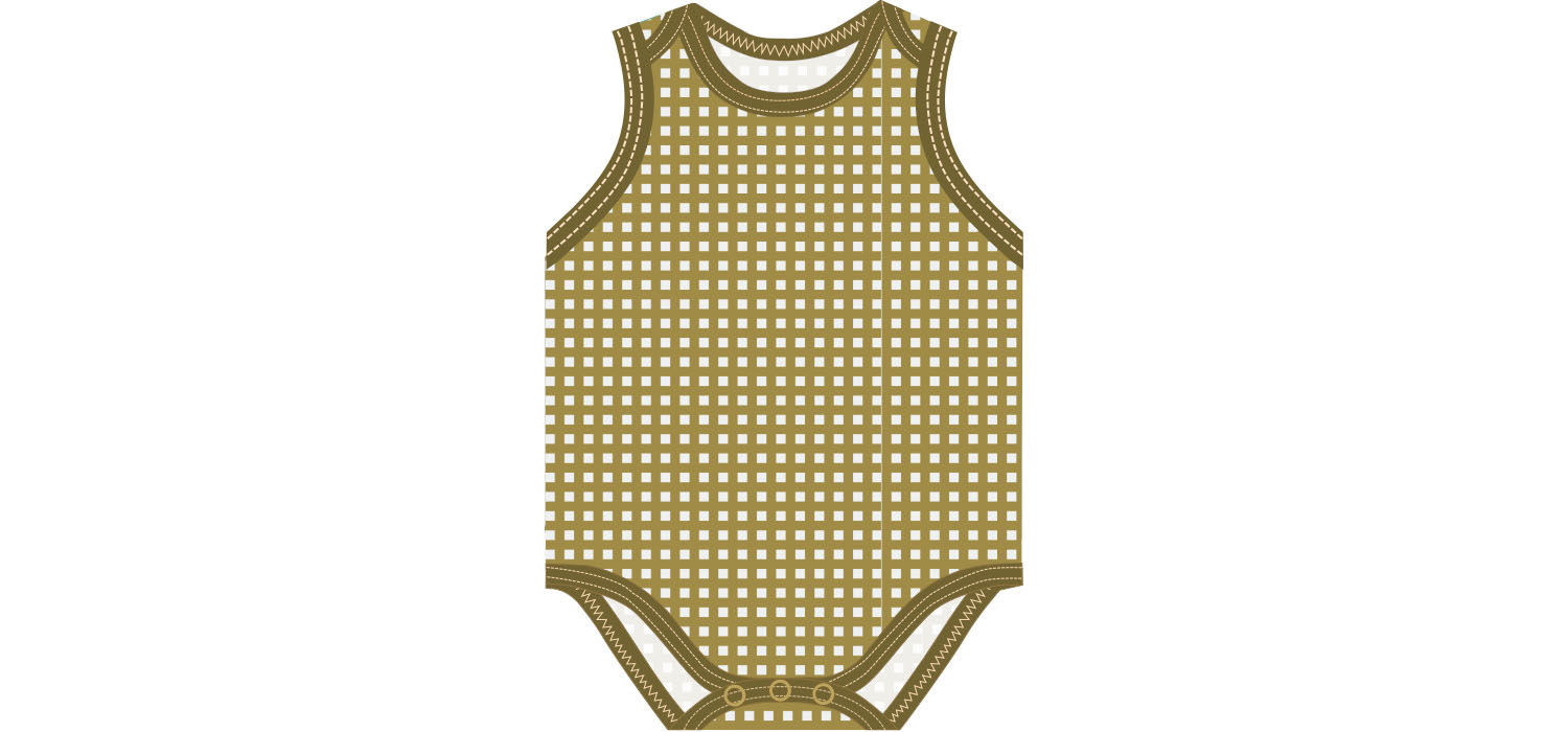 Mouwloze body voor baby's