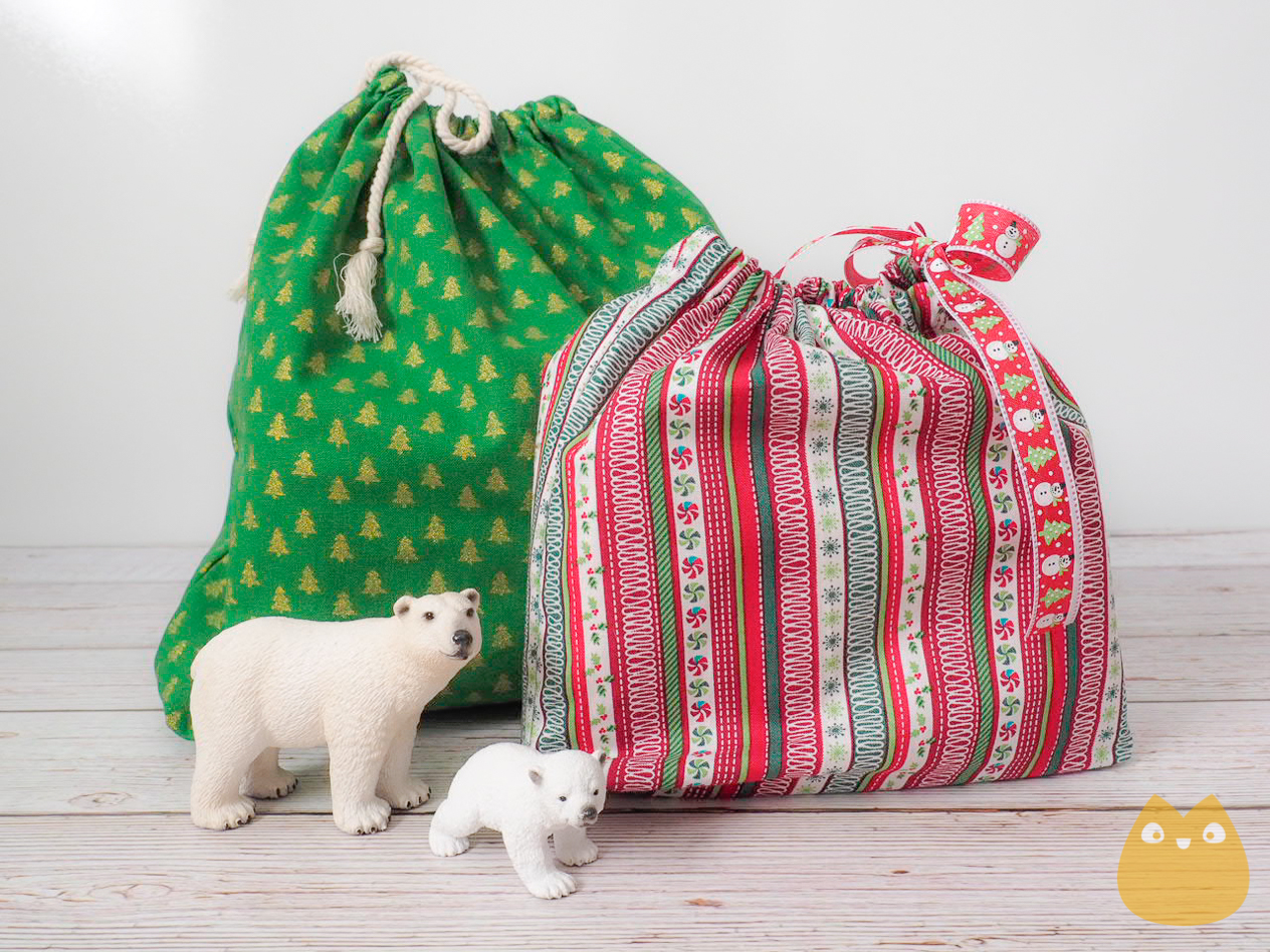 Herbruikbare cadeautas voor een afvalvrije kerst
