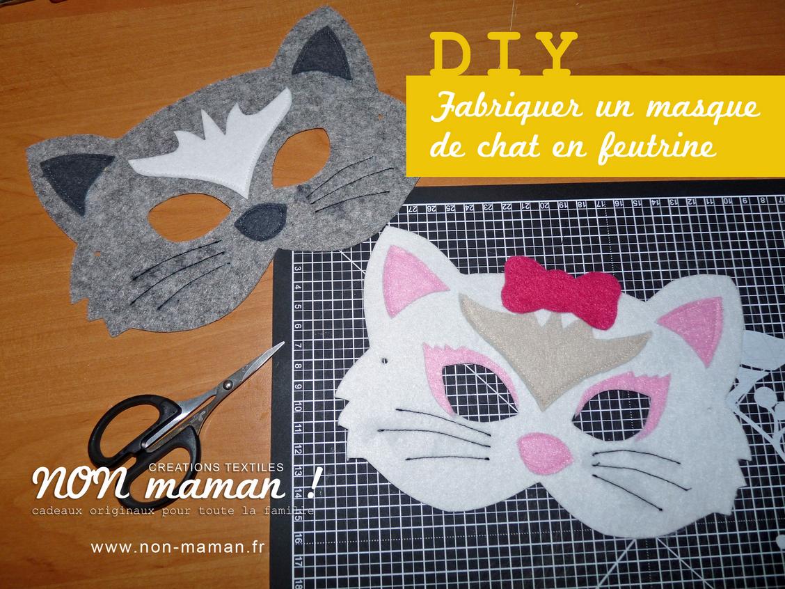 Vilt Kattenmasker