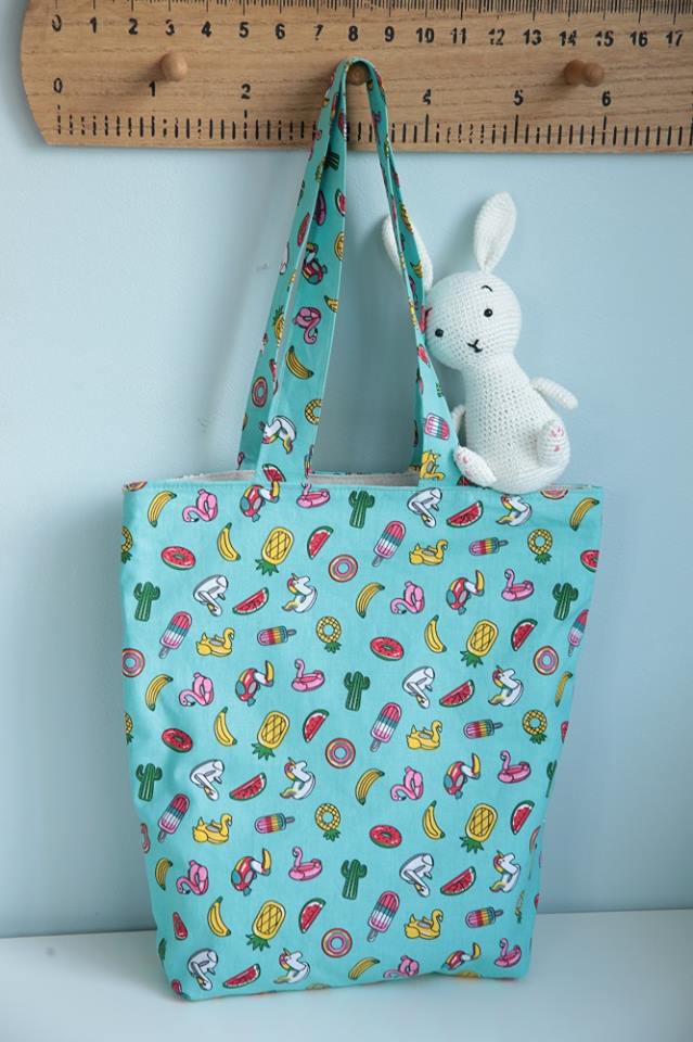 Coudre un tote bag (ou un sac de plage) niveau débutant