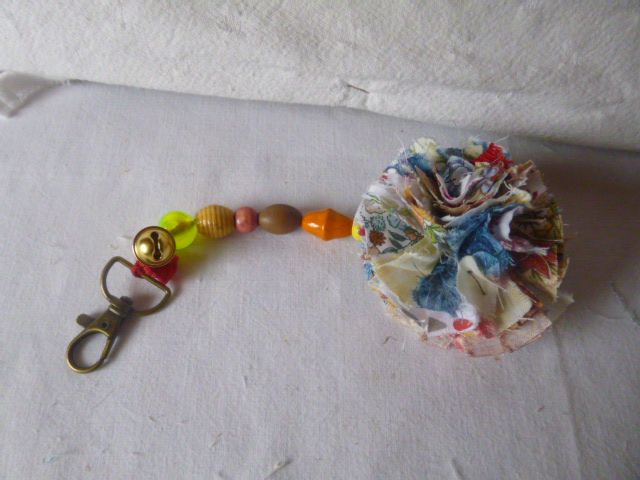 Sleutelhanger pompon