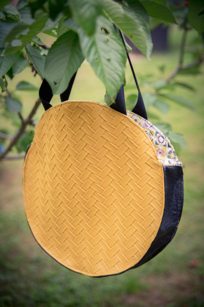 le sac cabas rond (réversible)