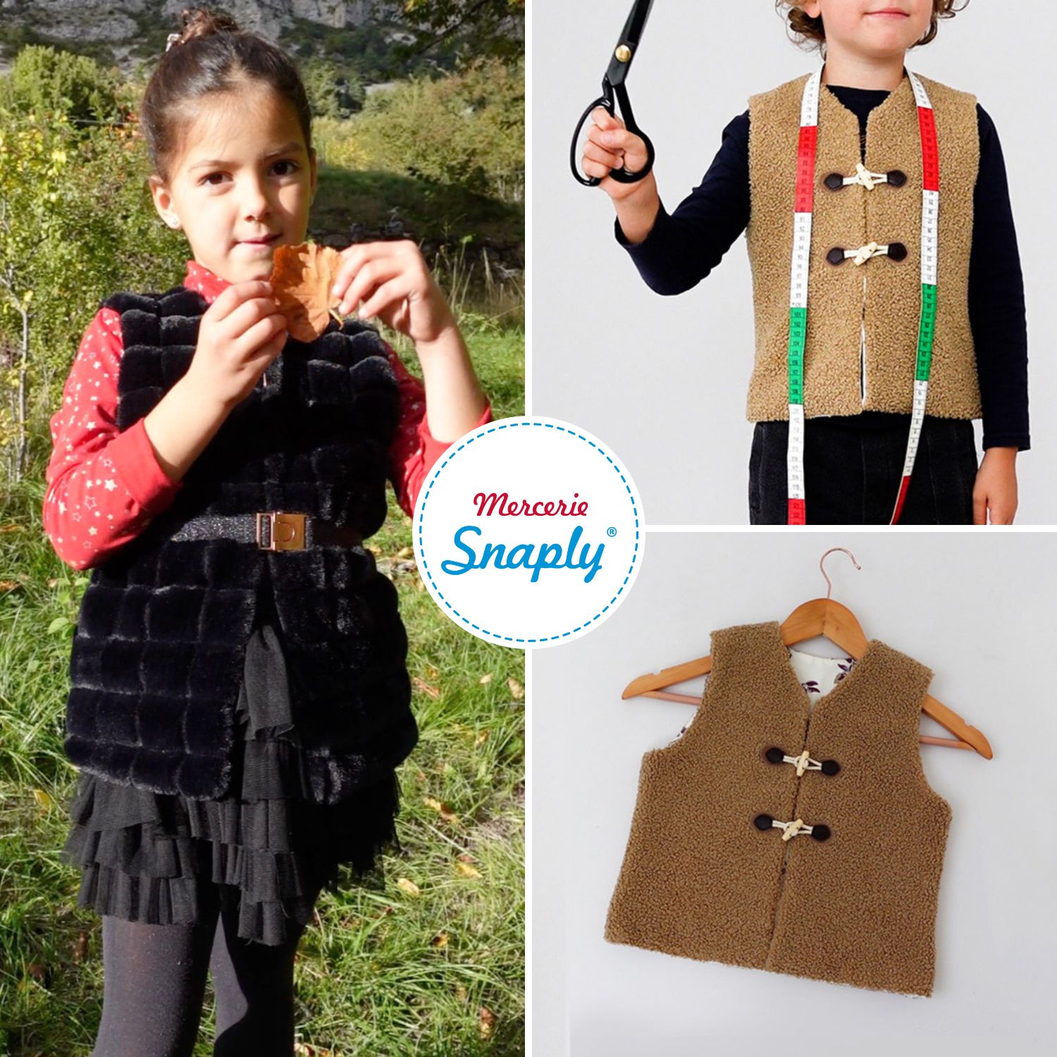 Mouwloos vest – Kinderkleding