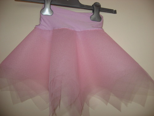 kleine meid roze tutu