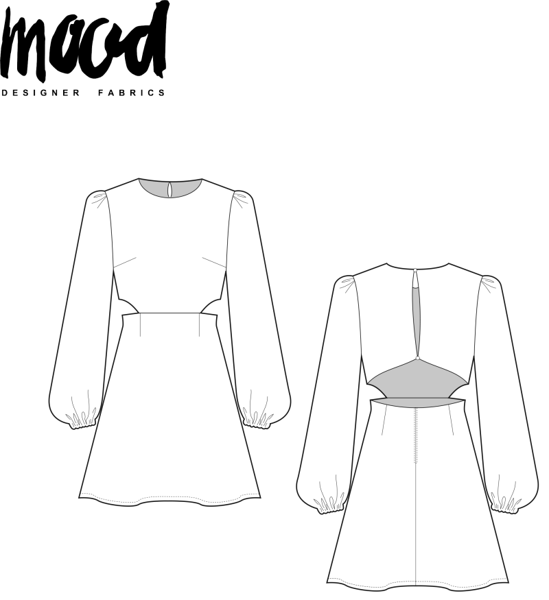 MDF340 – The Opal Dress